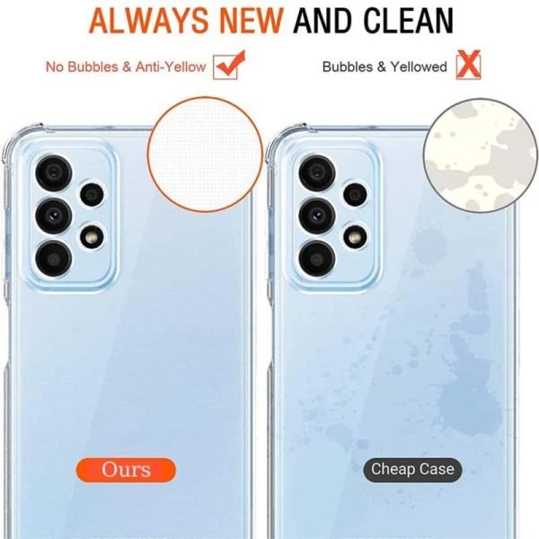 Clear Case for Samsung Galaxy A52 A72 A13 A23 A33 A53 A73 A04 A04S A14 A24 A34 A54 A22 A32 5G Cover Fundas - Image 4
