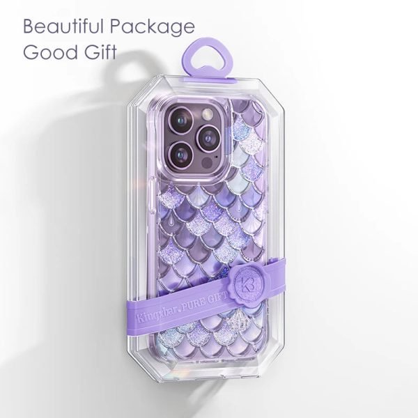 3D Stereo Shells Texture Fashion Luxury Phone Case For Iphone 14Pro Max 14Pro Glitter Powder Shockproof Cover For IPHON 14promax - Image 6