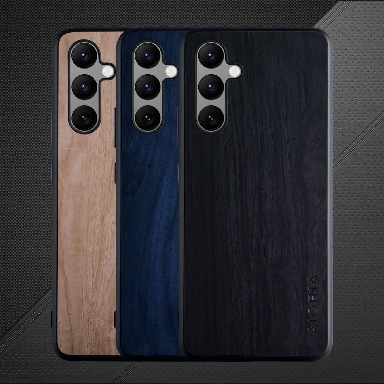 Case for Samsung Galaxy A13 A14 A24 A34 A54 5G 4G Bamboo Wood Pattern PU Leather Lightweight Phone Back Cover Coque Funda Capa - Image 3