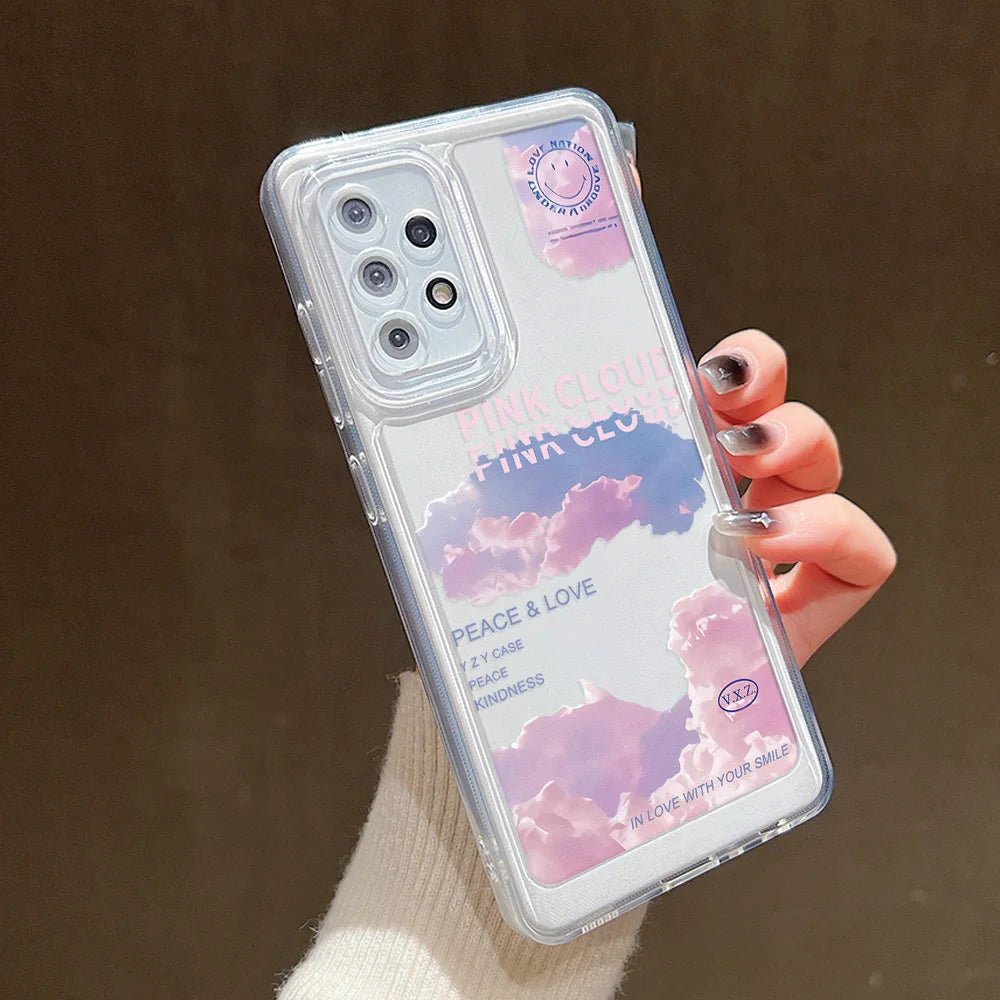 Cloud Phone Case For Samsung S23 S24 Ultra Case A54 5g A14 A34 A53 A23 A33 A72 A32 A52 A24 A35 A55 A13 S22 S21 S20 FE Soft Cover - Image 4