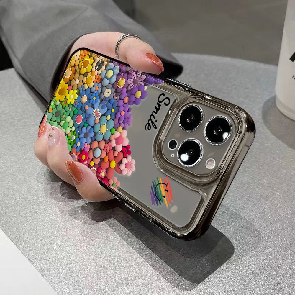 Flower Phone Case For iPhone 11 13 14 15 Pro Max 12 XR X XS 7 8 Plus SE SE3 15promax 14promax Transparent Soft TPU Fundas Covers - Image 6