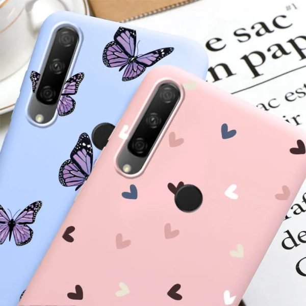For Honor 9X Case Global Version Fashion Dragon Flower TPU Back Cover On For Huawei Honor 9X Premium STK-LX1 9 X Honor9X 6.59'' - Image 4