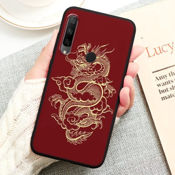 For Honor 9X Case Global Version Fashion Dragon Flower TPU Back Cover On For Huawei Honor 9X Premium STK-LX1 9 X Honor9X 6.59'' - Image 33