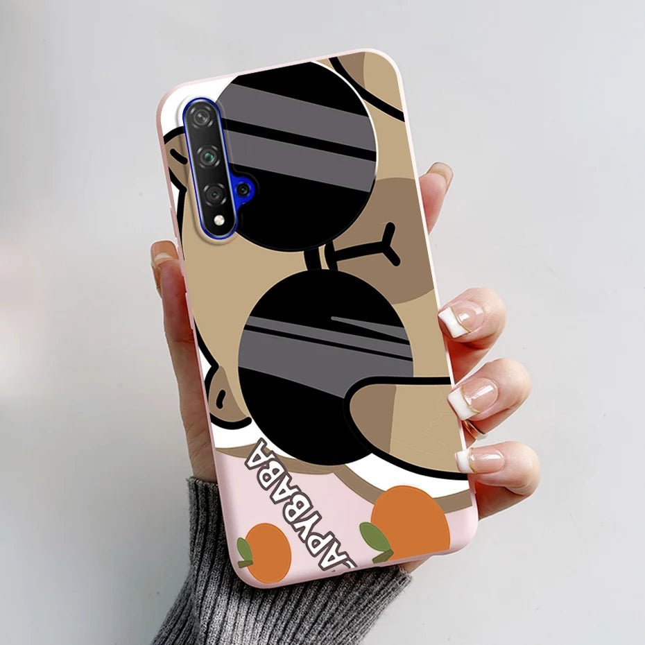 For Huawei Nova 5T Case Cute Rabbit Panda Cover Soft TPU Phone Case For Huawei Nova 5T 5 T Nova5T Honor 20 Honor20 Cover Bumper - Image 9