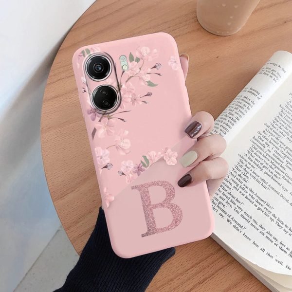 For Redmi 13C Case Cute Flowers Letters Shockproof Soft Silicon Protector Coque For Xiaomi Redmi 13C Phone Cases Redmi13C Funda - Image 32