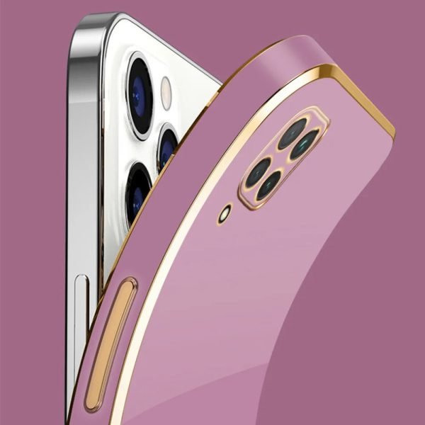 For Samsung A12 A22 5G Case Galaxy M33 M22 M32 M42 M12 F22 F12 F62 Phone Case Luxury Square Plating Silicone Back Cover Fundas - Image 2