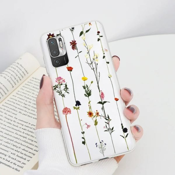 For Xiaomi Redmi Note 10 5G Shells 6.5" Flowers Leopard Soft Silicone Clear Phone Case For Redmi Note 10 Note10 M2103K19G Fundas - Image 10