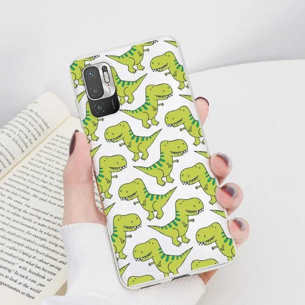 For Xiaomi Redmi Note 10 5G Shells 6.5" Flowers Leopard Soft Silicone Clear Phone Case For Redmi Note 10 Note10 M2103K19G Fundas - Image 19