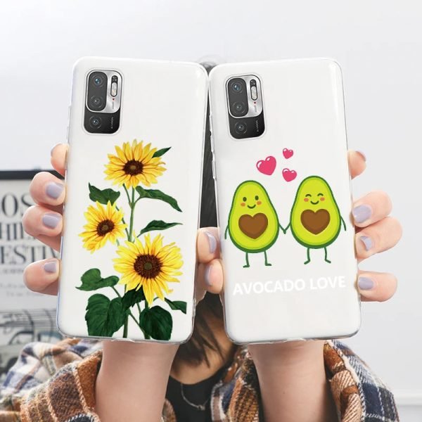 For Xiaomi Redmi Note 10 5G Shells 6.5" Flowers Leopard Soft Silicone Clear Phone Case For Redmi Note 10 Note10 M2103K19G Fundas - Image 5