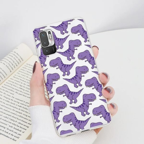For Xiaomi Redmi Note 10 5G Shells 6.5" Flowers Leopard Soft Silicone Clear Phone Case For Redmi Note 10 Note10 M2103K19G Fundas - Image 20