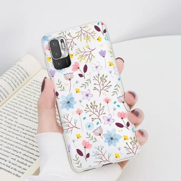 For Xiaomi Redmi Note 10 5G Shells 6.5" Flowers Leopard Soft Silicone Clear Phone Case For Redmi Note 10 Note10 M2103K19G Fundas - Image 7