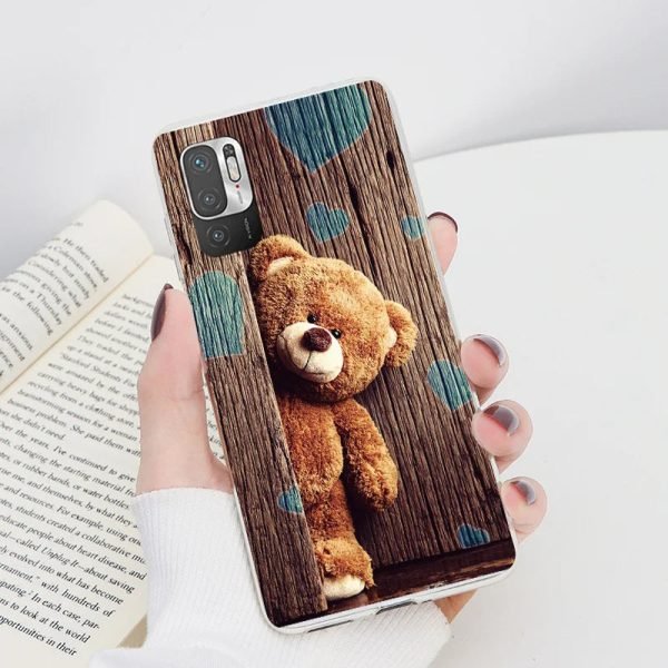 For Xiaomi Redmi Note 10 5G Shells 6.5" Flowers Leopard Soft Silicone Clear Phone Case For Redmi Note 10 Note10 M2103K19G Fundas - Image 41