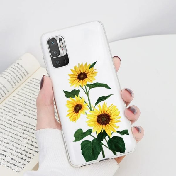 For Xiaomi Redmi Note 10 5G Shells 6.5" Flowers Leopard Soft Silicone Clear Phone Case For Redmi Note 10 Note10 M2103K19G Fundas - Image 9