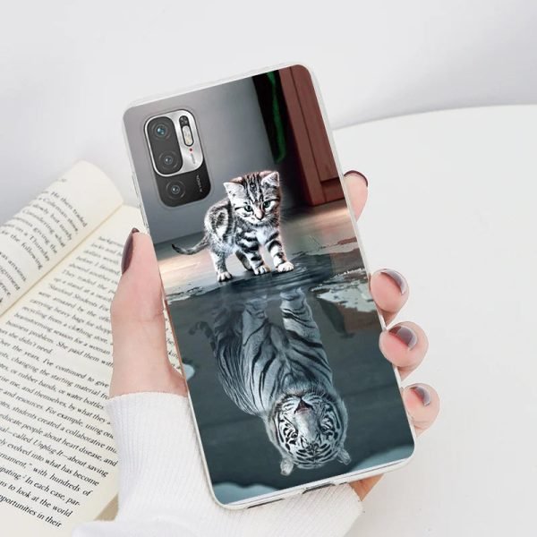For Xiaomi Redmi Note 10 5G Shells 6.5" Flowers Leopard Soft Silicone Clear Phone Case For Redmi Note 10 Note10 M2103K19G Fundas - Image 40