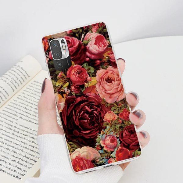 For Xiaomi Redmi Note 10 5G Shells 6.5" Flowers Leopard Soft Silicone Clear Phone Case For Redmi Note 10 Note10 M2103K19G Fundas - Image 49