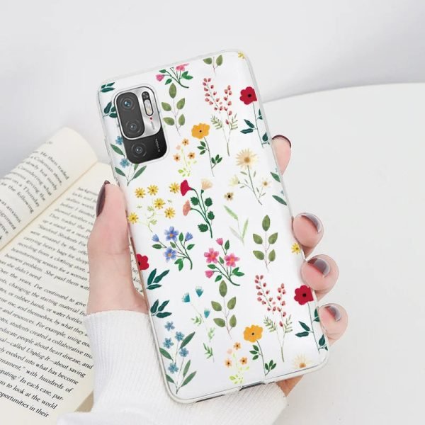 For Xiaomi Redmi Note 10 5G Shells 6.5" Flowers Leopard Soft Silicone Clear Phone Case For Redmi Note 10 Note10 M2103K19G Fundas - Image 16