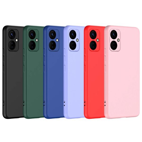 Liquid Silicone Case For Xiaomi Redmi Note 13 Pro + Plus 5G Shockproof Phone Cover Redmi Note13 Pro Plus 5G 13c Cases