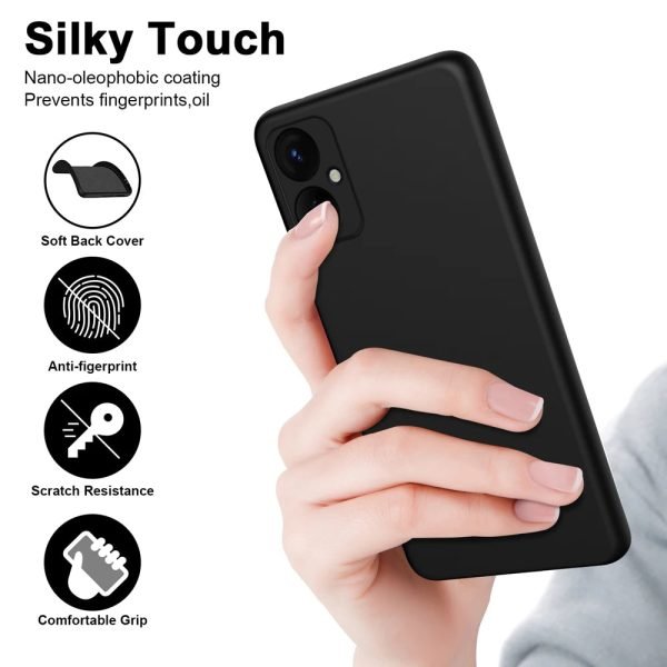 Liquid Silicone Case For Xiaomi Redmi Note 13 Pro + Plus 5G Shockproof Phone Cover Redmi Note13 Pro Plus 5G 13c Cases - Image 2