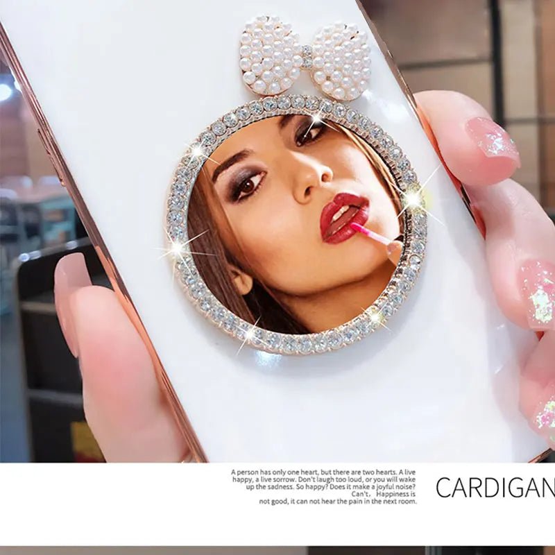 Luxury Makeup Mirror Phone Case For Huawei Honor50 Case Back Cover For Honor 50 Lite Pro SE Case Shockproof Soft Honor50 Fundas - Image 3