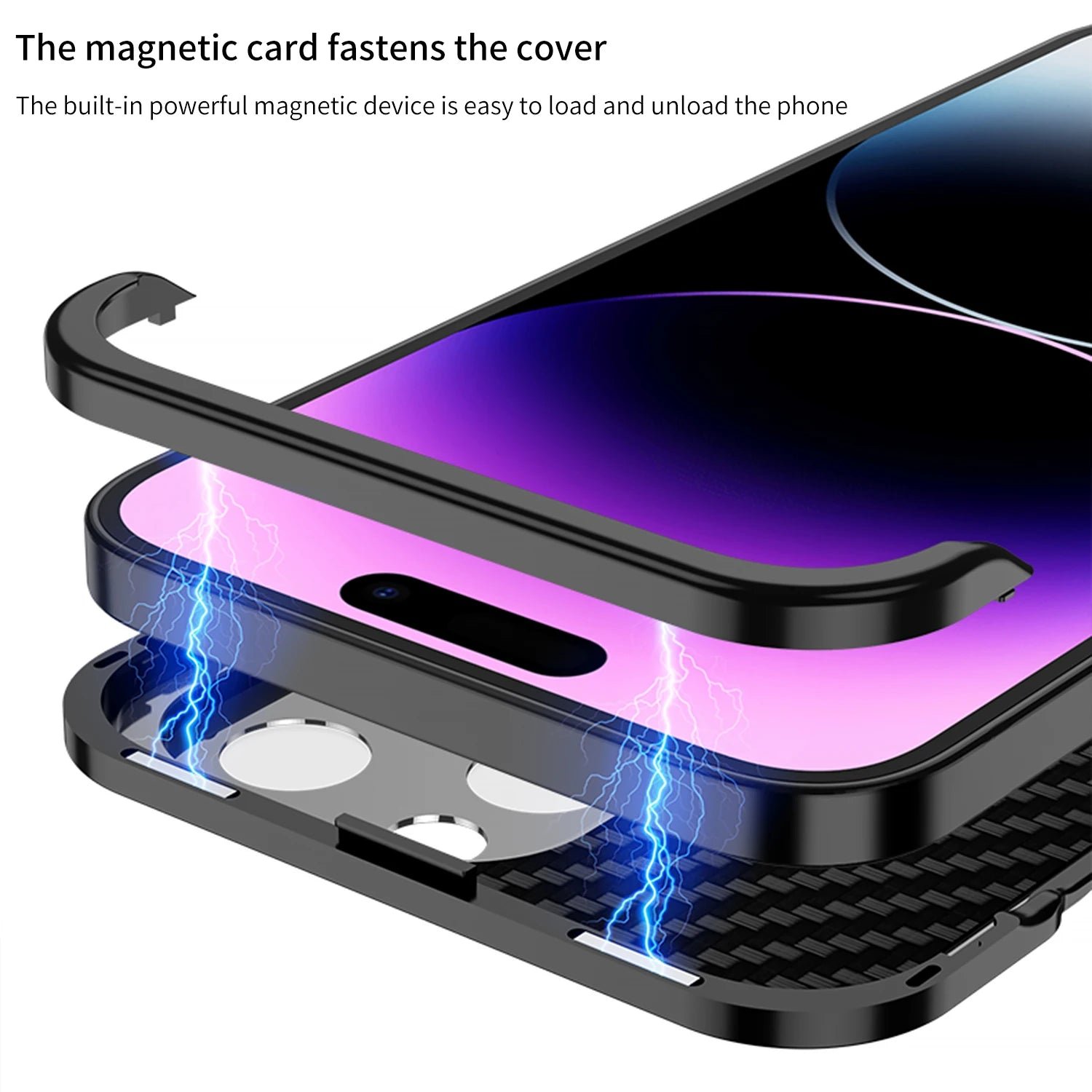 Luxury Metal Rimless Aromatherapy Phone Case For iPhone 15 14 13 Pro Max Plus Magsafe Magnetic Shell Metal Lens Protection Cover - Image 2