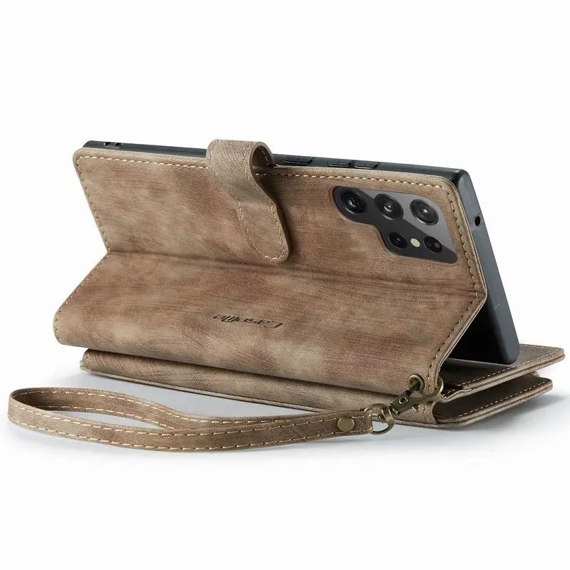 Luxury Wallet Case For Samsung Galaxy S22 Ultra Plus S23 S21 S20 FE Note 20 10 Ultra Plus A52 A53 A33 A32 5G Flip Leather Cover - Image 6