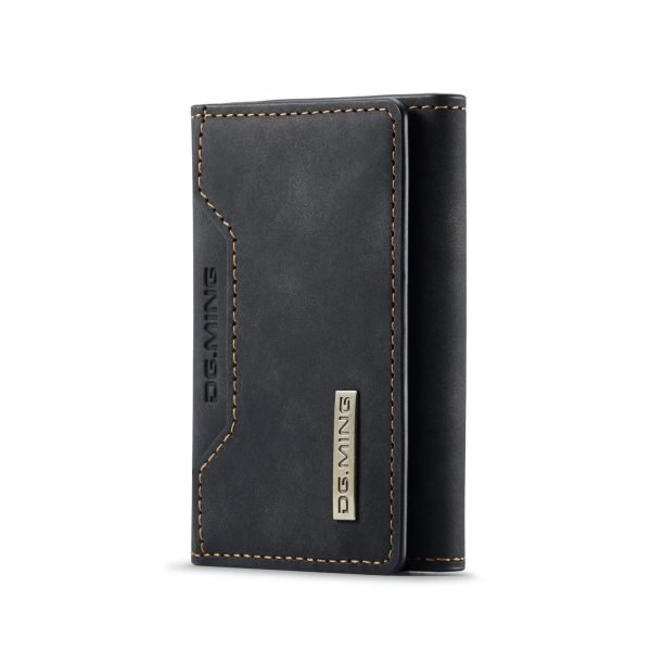 Magnetic Card Wallet Bank ID Folding Phone Card Holder Case For IPHON Samsung Google Huawei Vintage Pu Leather Purse Slim Credit - Image 9