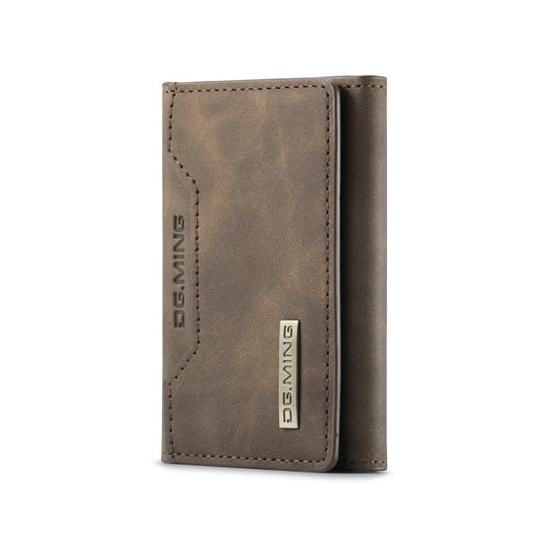 Magnetic Card Wallet Bank ID Folding Phone Card Holder Case For IPHON Samsung Google Huawei Vintage Pu Leather Purse Slim Credit - Image 8