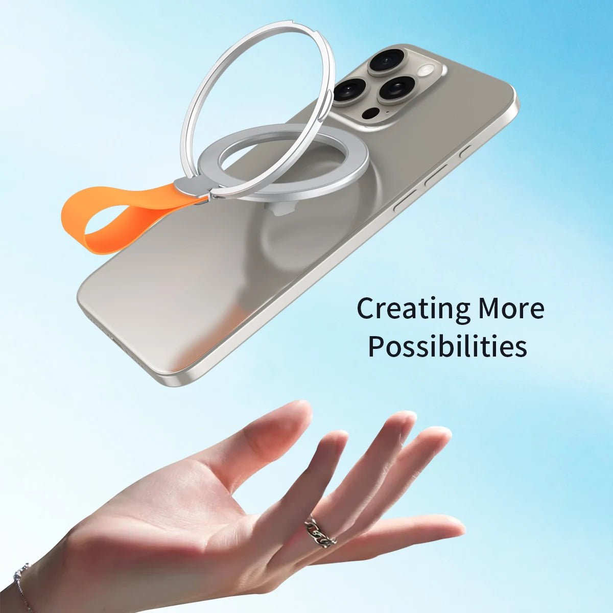 Magnetic Phone Stand Grip Finger Ring Car Magsafe Holder Universal Bracket Hand Strap For iPhone 14 12 13 15 Pro Max Plus Mini - Image 3