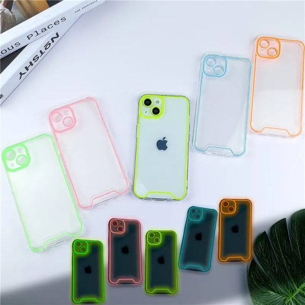Night Light Luminous Silicone Soft Case for IPhone 14 13 12 11 15 Pro Max XS XR X 14Pro 13Pro 15Pro Plus IPhone14 Glowing Cover - Image 2