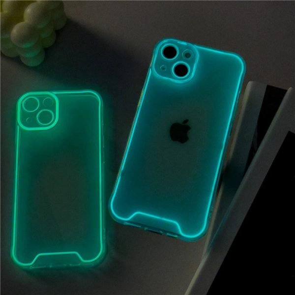 Night Light Luminous Silicone Soft Case for IPhone 14 13 12 11 15 Pro Max XS XR X 14Pro 13Pro 15Pro Plus IPhone14 Glowing Cover - Image 4