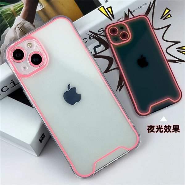 Night Light Luminous Silicone Soft Case for IPhone 14 13 12 11 15 Pro Max XS XR X 14Pro 13Pro 15Pro Plus IPhone14 Glowing Cover - Image 11