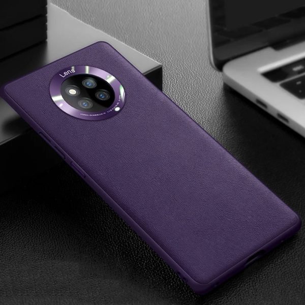 Original Leather For Huawei Mate 40 30 P30 P40 Pro Case Luxury Full Protective Business Shockproof Silicone Bumper Back Cover - Image 10