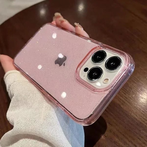Shockproof Luxury Bling Glitter Transparent Phone Case For iPhone 15 14 13 12 11 Pro Max Plus Mini X XR XS 7 8 Soft TPU Cover - Image 8