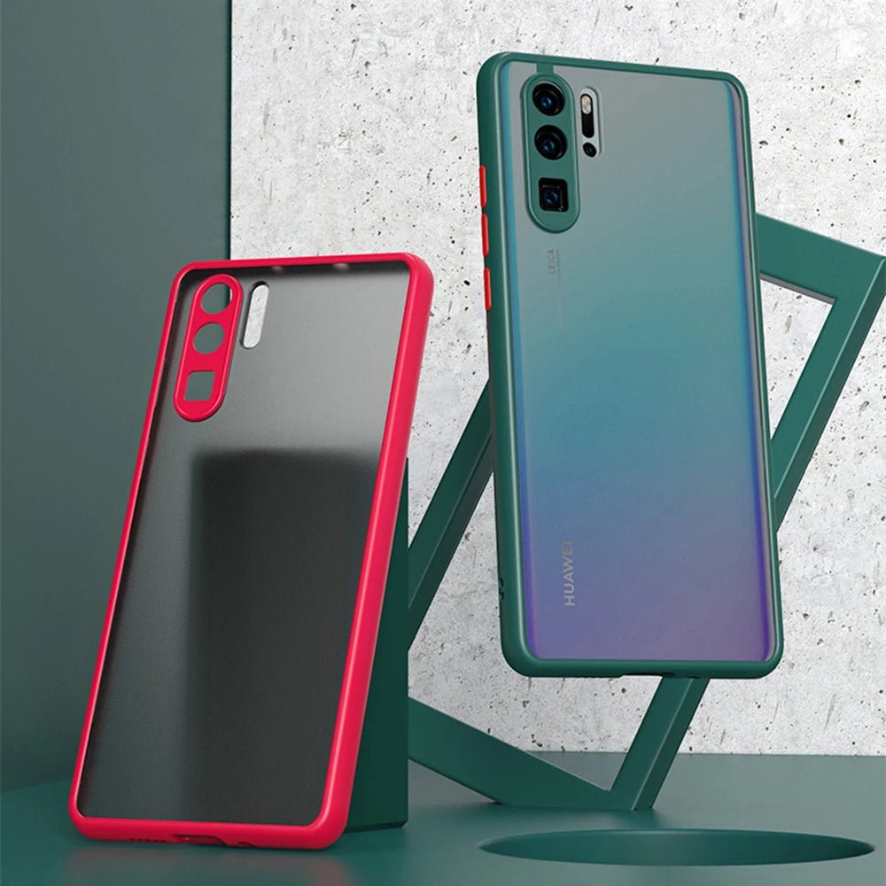 Shockproof Matte Phone Case For Huawei P30 lite P20 P40 P50 Pro Camera Protection Cover For Huawei P30 lite P40 P50 Pro Cases - Image 6