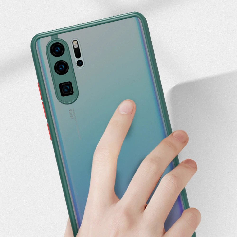 Shockproof Matte Phone Case For Huawei P30 lite P20 P40 P50 Pro Camera Protection Cover For Huawei P30 lite P40 P50 Pro Cases - Image 2