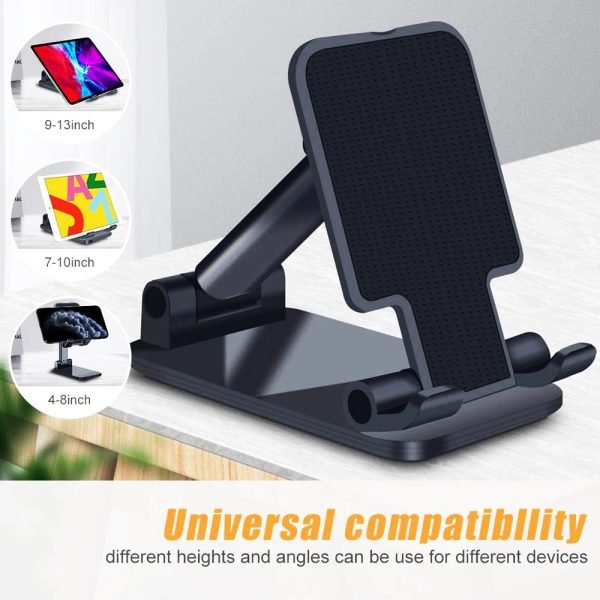 Smart Phone Desktop Tablet Holder Stand Cell Foldable Extend Desk Mobile Phone Support For iPhone iPad Samsung Huawei Xiaomi - Image 4