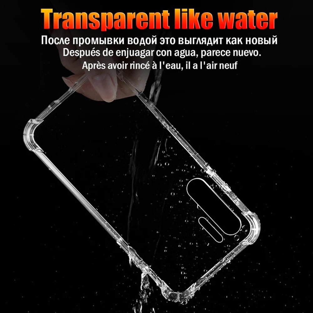 TPU phone bag case for huawei P40 pro P30 P20 lite covers bumper mobile phone accessories coque fitted silicone shockproof cases - Image 3