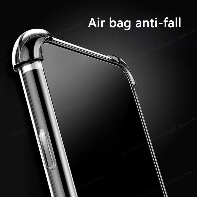 Thickened Airbag Shockproof Clear Soft Tpu Phone Case For Samsung Galaxy S24 Ultra S23 Transparent plus Back Cover S 24 23 cases - Image 5