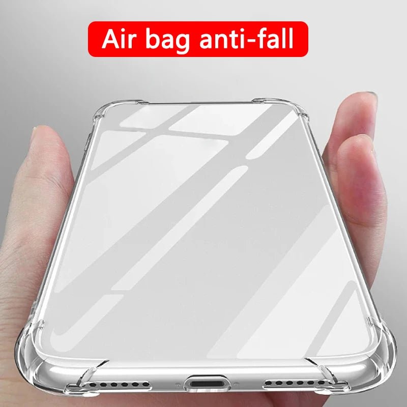 Thickened Airbag Shockproof Clear Soft Tpu Phone Case For Samsung Galaxy S24 Ultra S23 Transparent plus Back Cover S 24 23 cases - Image 2