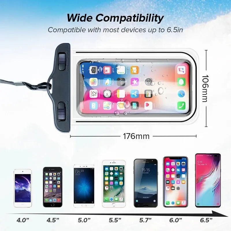 Waterproof Phone Case Swimming Water Proof Bag Universal Underwater Phone Protector Pouch PV Cover for iPhone 12 Pro Xs Max XR X - Image 5