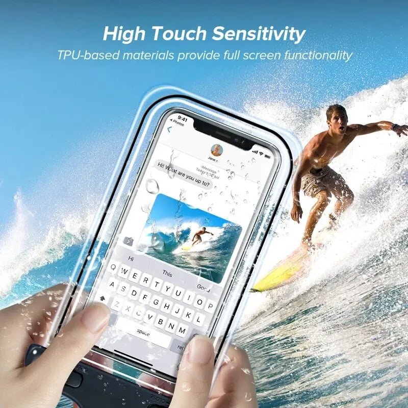 Waterproof Phone Case Swimming Water Proof Bag Universal Underwater Phone Protector Pouch PV Cover for iPhone 12 Pro Xs Max XR X - Image 4