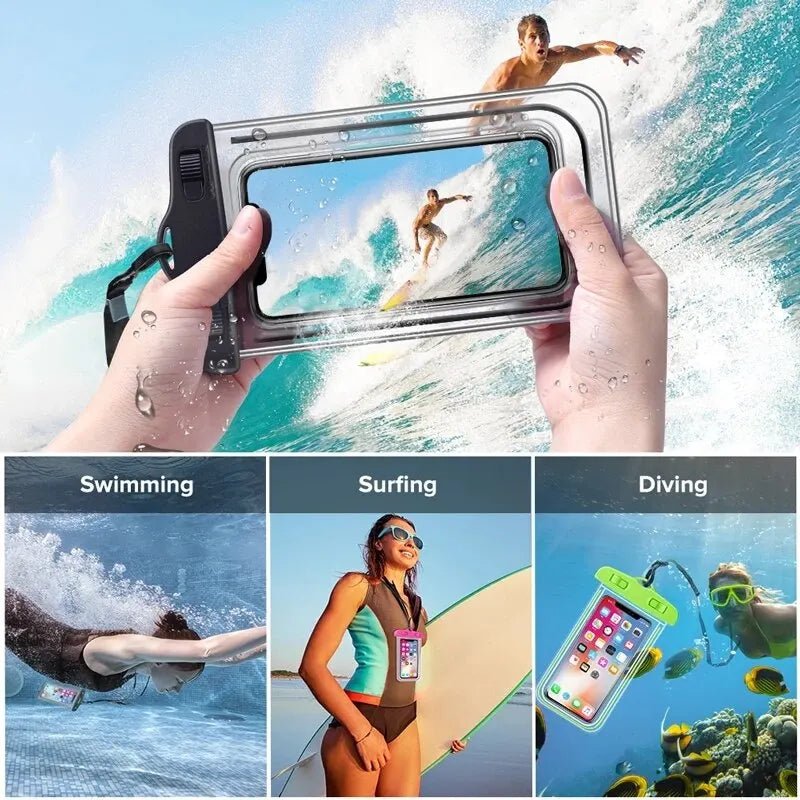 Waterproof Phone Case Swimming Water Proof Bag Universal Underwater Phone Protector Pouch PV Cover for iPhone 12 Pro Xs Max XR X - Image 6