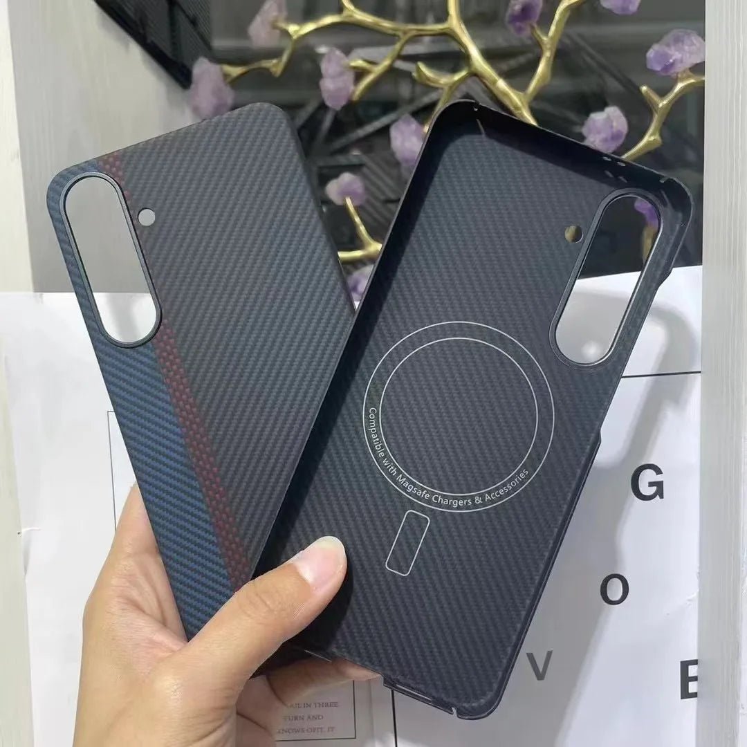 YTF-Carbon Original carbon fiber case for Samsung Galaxy S24 ultra Anti-fall Aramid Fiber S24 case Slimv Design S24plus cover - Image 22