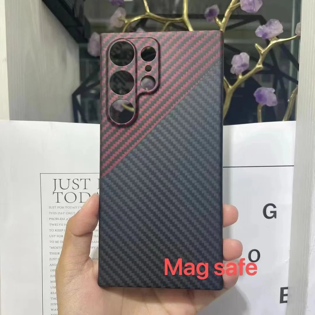 YTF-Carbon Original carbon fiber case for Samsung Galaxy S24 ultra Anti-fall Aramid Fiber S24 case Slimv Design S24plus cover - Image 18